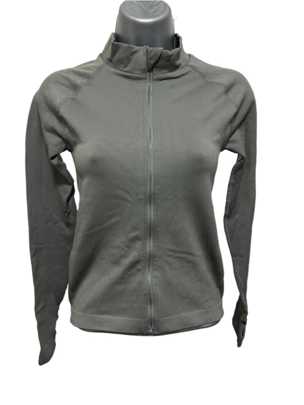NWOT Halara Seamless Flow Zipper Long Sleeve Thumb Hole Yoga Jacket size small